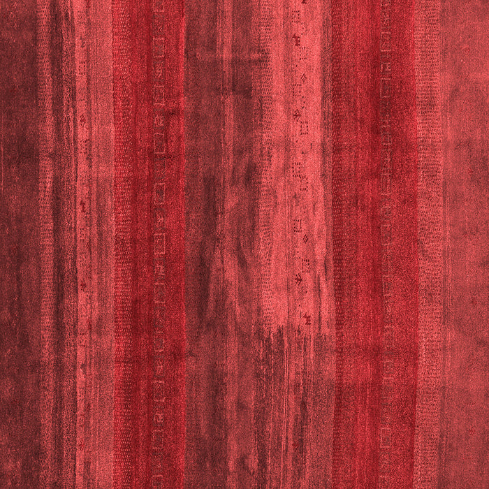 Abstract Red Contemporary Rug, con2043red