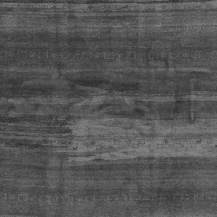 Serging Thickness of Machine Washable Abstract Gray Contemporary Rug, wshcon2043gry