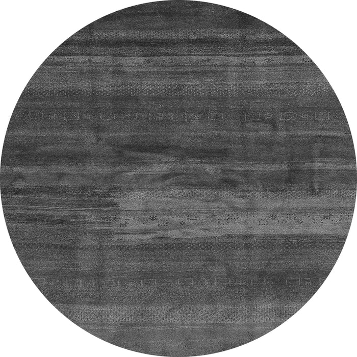 Square Abstract Gray Contemporary Rug, con2043gry