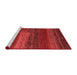 Contemporary Red Washable Rugs