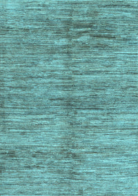 Abstract Light Blue Contemporary Rug, con2044lblu