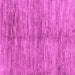 Square Abstract Pink Contemporary Rug, con2044pnk