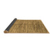 Sideview of Abstract Brown Contemporary Rug, con2044brn