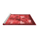 Contemporary Red Washable Rugs