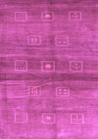 Abstract Purple Contemporary Rug, con2047pur