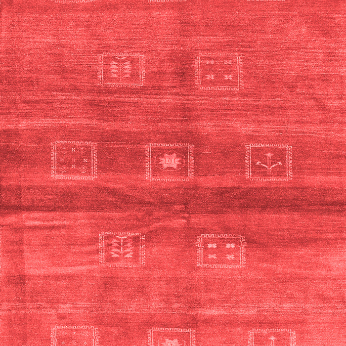 Abstract Red Contemporary Area Rugs