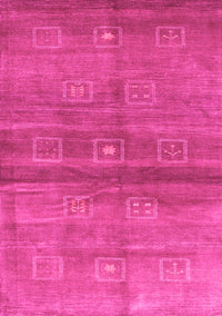 Abstract Pink Contemporary Rug, con2047pnk