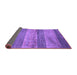 Sideview of Abstract Purple Contemporary Rug, con2048pur