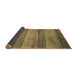 Sideview of Abstract Brown Contemporary Rug, con2048brn