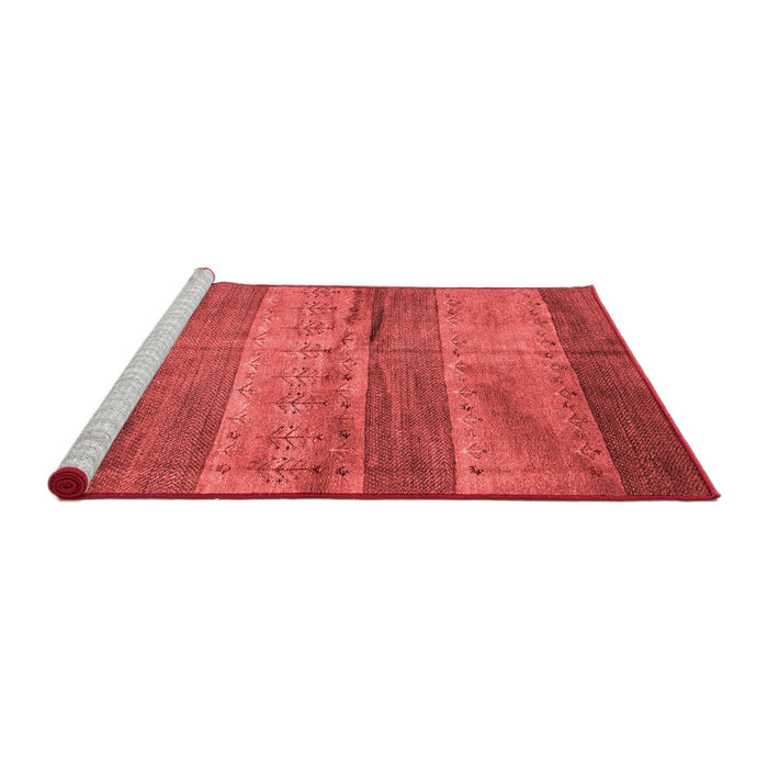 Contemporary Red Washable Rugs