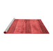 Contemporary Red Washable Rugs