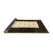 Sideview of Abstract Brown Contemporary Rug, con2049brn