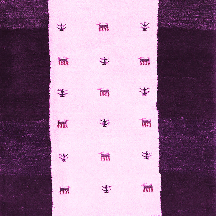 Abstract Pink Contemporary Rug, con2049pnk