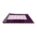 Sideview of Abstract Pink Contemporary Rug, con2049pnk