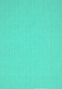 Solid Turquoise Modern Rug, con204turq