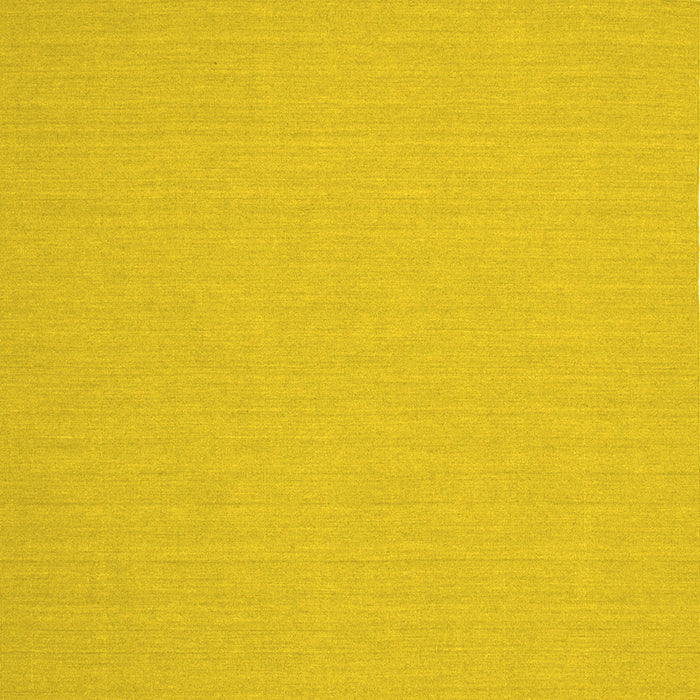 Square Solid Yellow Modern Rug, con204yw