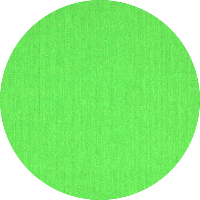Machine Washable Solid Green Modern Area Rugs, wshcon204grn