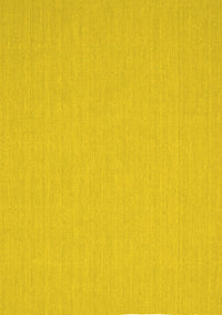 Solid Yellow Modern Rug, con204yw