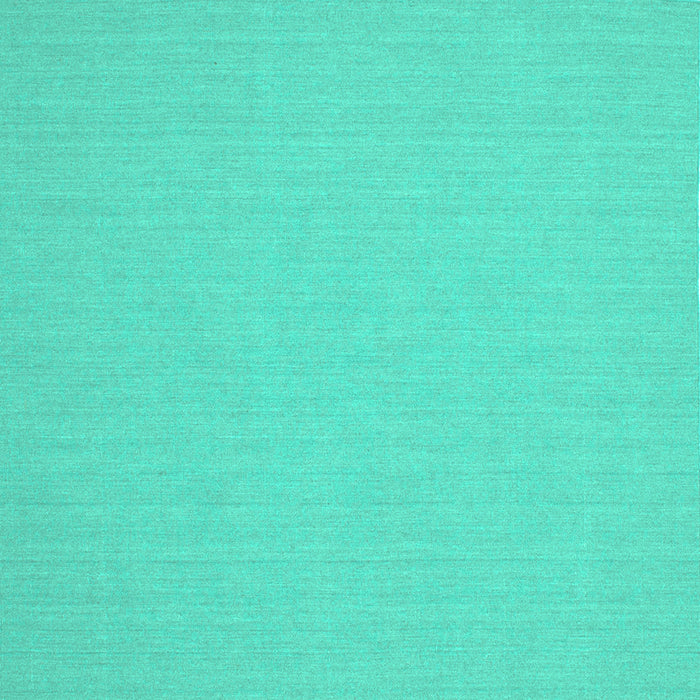 Square Solid Turquoise Modern Rug, con204turq