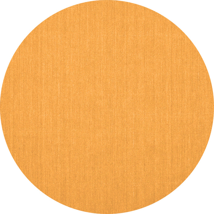 Square Solid Orange Modern Rug, con204org