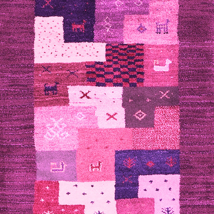 Abstract Pink Contemporary Rug, con2050pnk