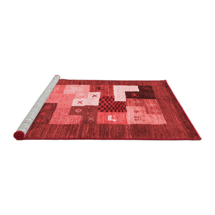Contemporary Red Washable Rugs
