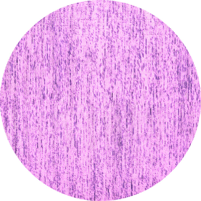 Round Machine Washable Abstract Pink Contemporary Rug, wshcon2051pnk