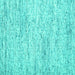 Square Abstract Turquoise Contemporary Rug, con2051turq