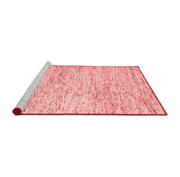 Contemporary Red Washable Rugs