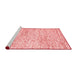 Contemporary Red Washable Rugs