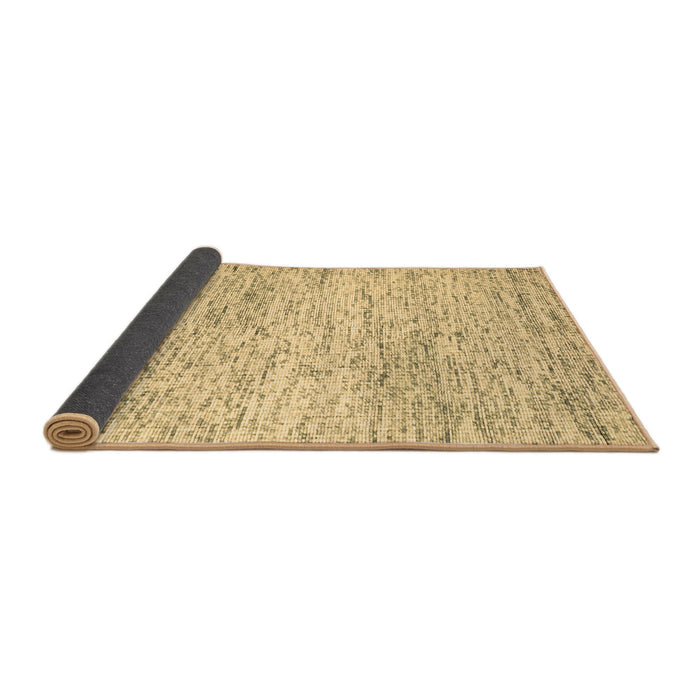 Sideview of Abstract Brown Contemporary Rug, con2051brn