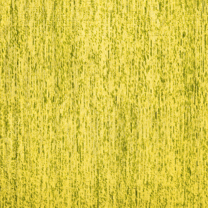 Square Abstract Yellow Contemporary Rug, con2051yw