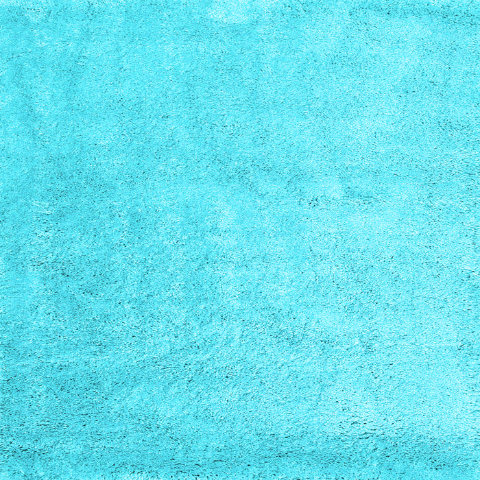 Square Abstract Light Blue Contemporary Rug, con2052lblu