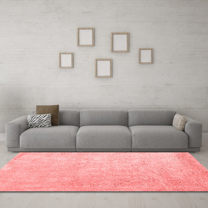 Contemporary Red Washable Rugs