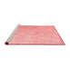 Contemporary Red Washable Rugs