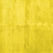 Square Abstract Yellow Contemporary Rug, con2053yw