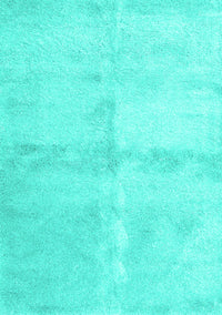 Abstract Turquoise Contemporary Rug, con2053turq