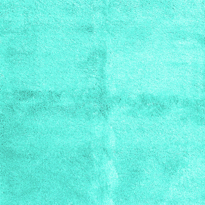 Machine Washable Abstract Turquoise Contemporary Area Rugs, wshcon2053turq