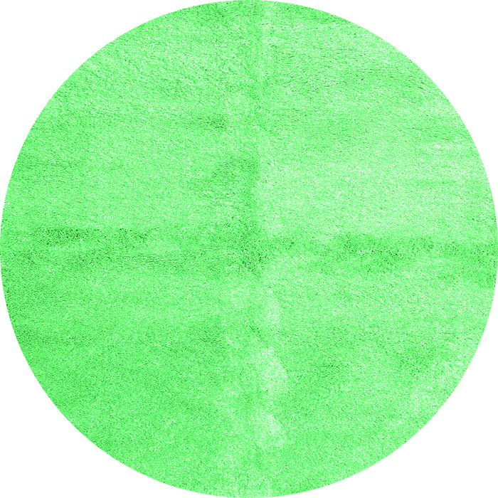 Square Abstract Green Contemporary Rug, con2053grn
