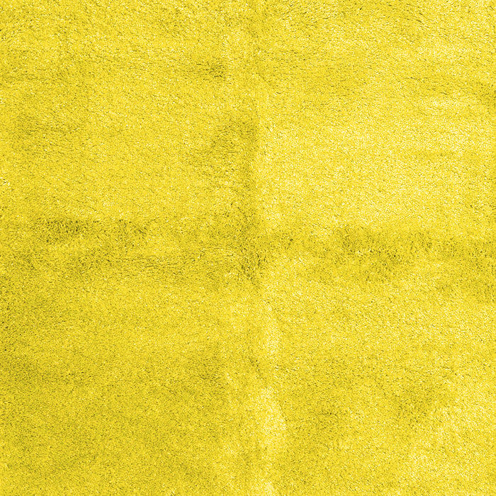 Machine Washable Abstract Yellow Contemporary Rug, wshcon2053yw