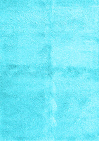 Abstract Light Blue Contemporary Rug, con2053lblu