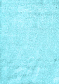 Solid Light Blue Modern Rug, con2054lblu