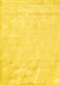 Solid Yellow Modern Rug, con2054yw