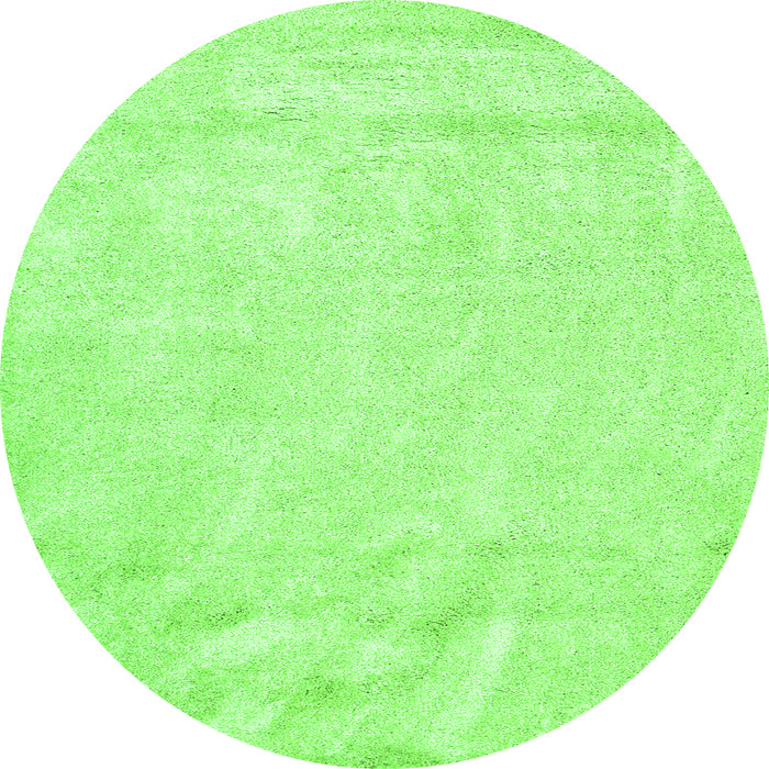 Square Solid Green Modern Rug, con2054grn