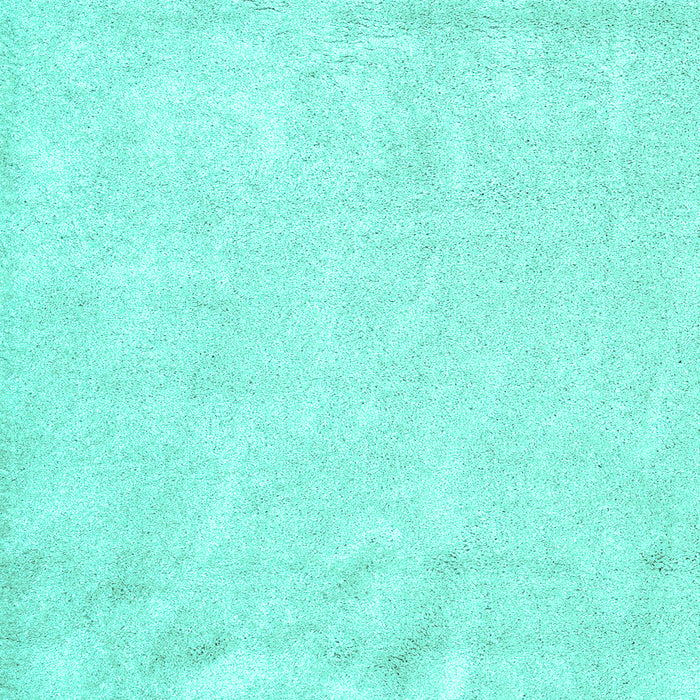 Machine Washable Solid Turquoise Modern Area Rugs, wshcon2054turq