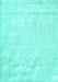 Solid Turquoise Modern Rug, con2054turq