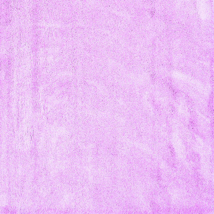 Square Machine Washable Solid Purple Modern Area Rugs, wshcon2054pur