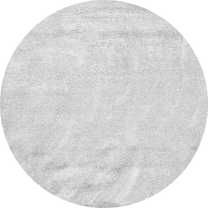 Square Solid Gray Modern Rug, con2054gry