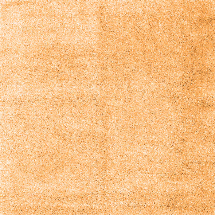 Serging Thickness of Solid Orange Modern Rug, con2055org