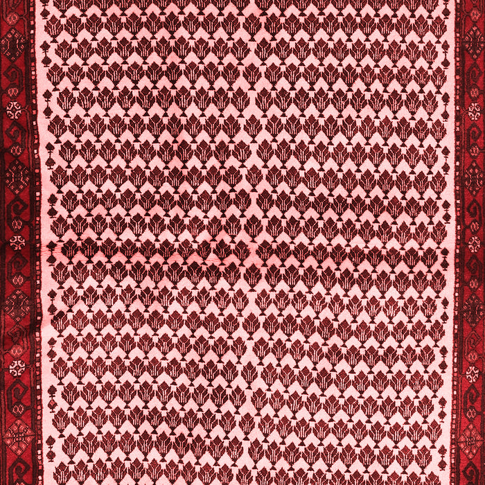 Machine Washable Abstract Red Contemporary Rug, wshcon2056red